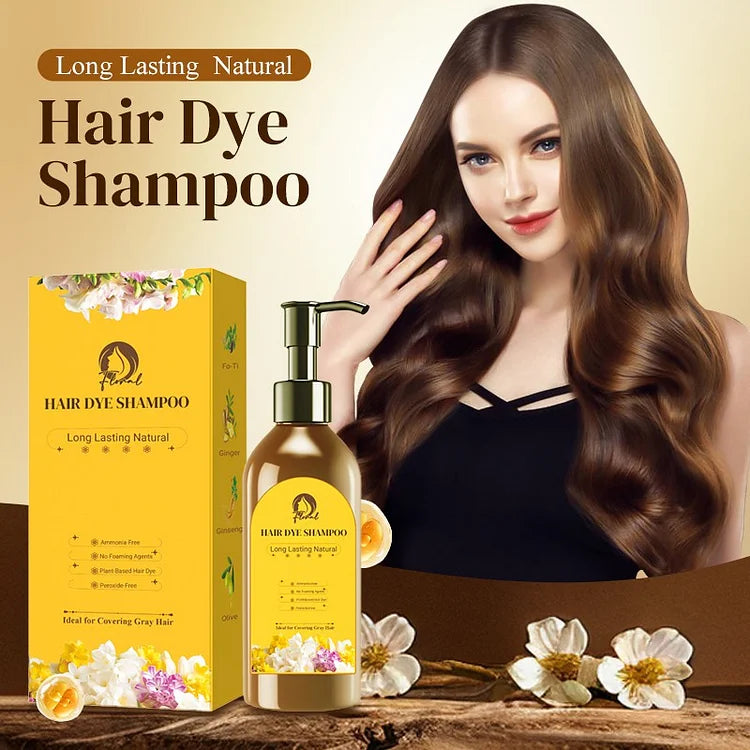 Long Lasting Natural Hair Dye Shampoo (Pack of 4)