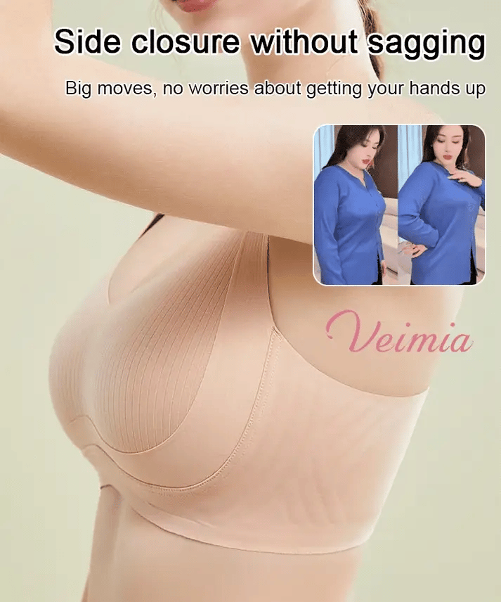 🏆Wire-Free Non-Marking Skin-Friendly Push-Up Bra🔥(PACK OF 4)