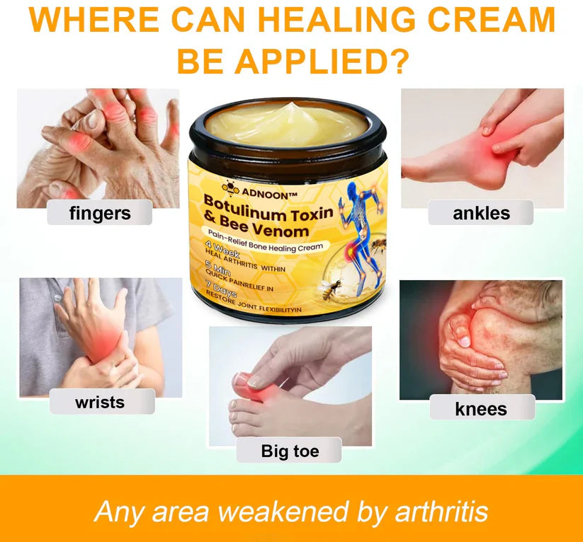 Botulinum Toxin & Bee Venom Pain-Relief Bone Healing Cream (BUY 1 GET 2 FREE)