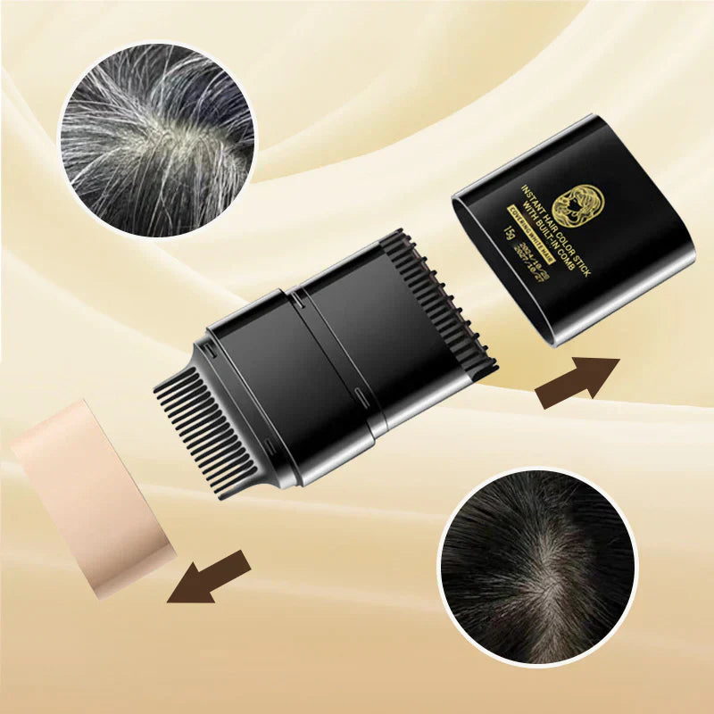 Conveniént™ – Natural Instant Hair Color Stick, Waterproof, Sweat-Proof & Portable