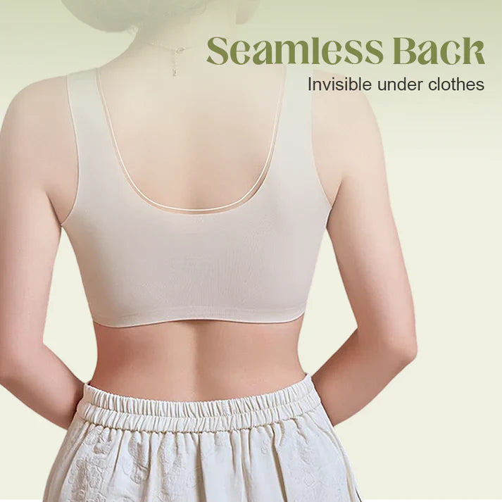 Comfort Front-Clasp & Wire-Free Seamless Bra (Pack Of 3)