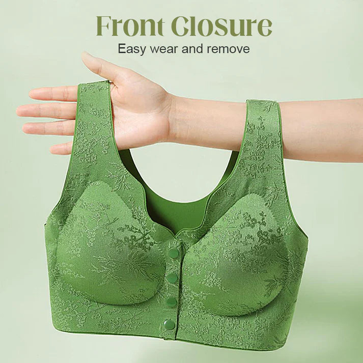 Comfort Front-Clasp & Wire-Free Seamless Bra (Pack Of 3)